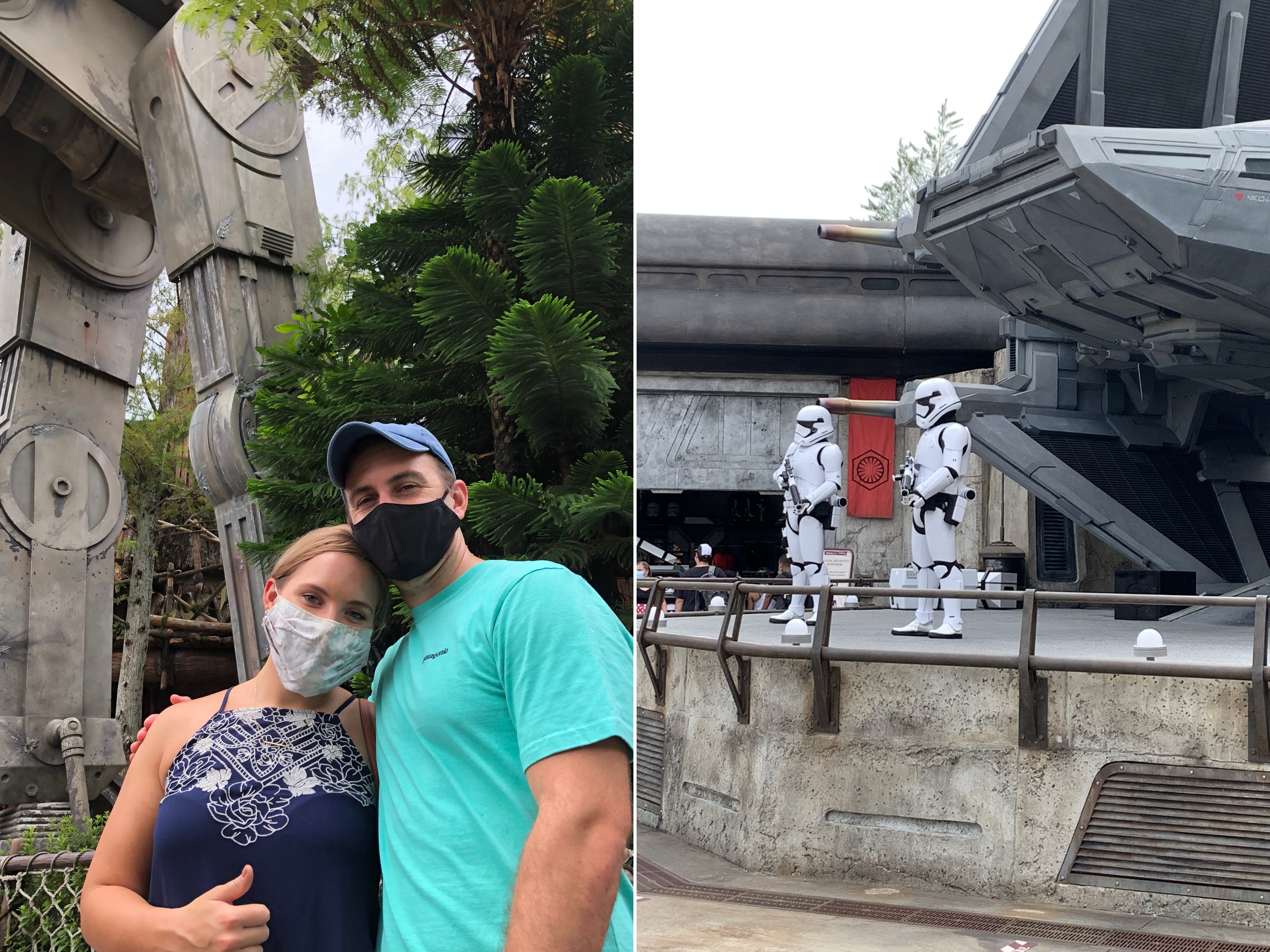 Kelly and James at Hollywood Studios