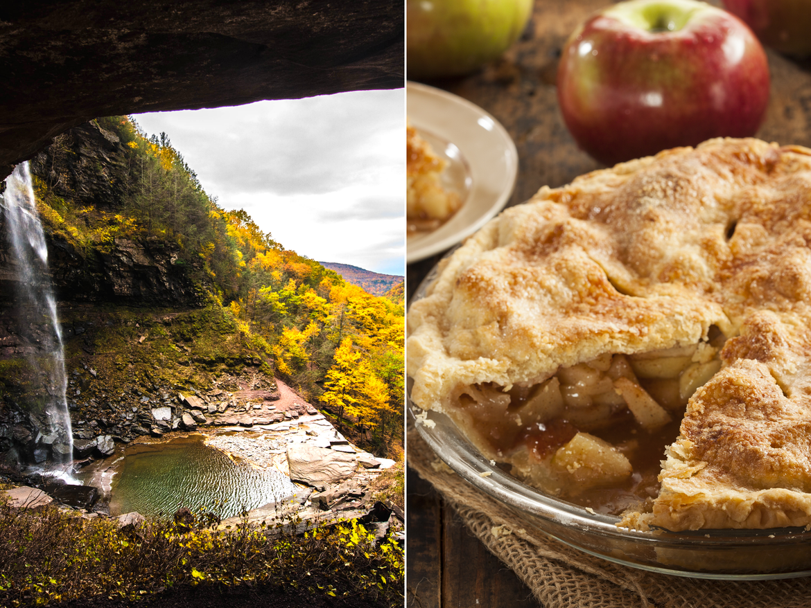 Catskills and apple pie