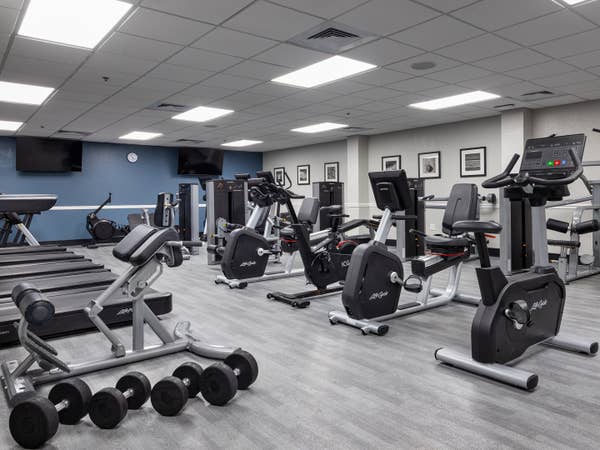 fitness center at Orange Lake Resort near Orlando, Florida