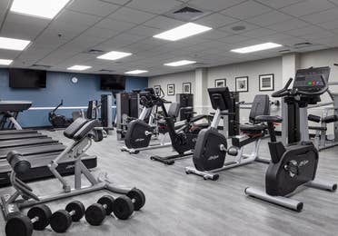 fitness center at Orange Lake Resort near Orlando, Florida