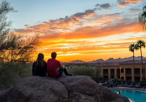 A Scottsdale AZ sunset