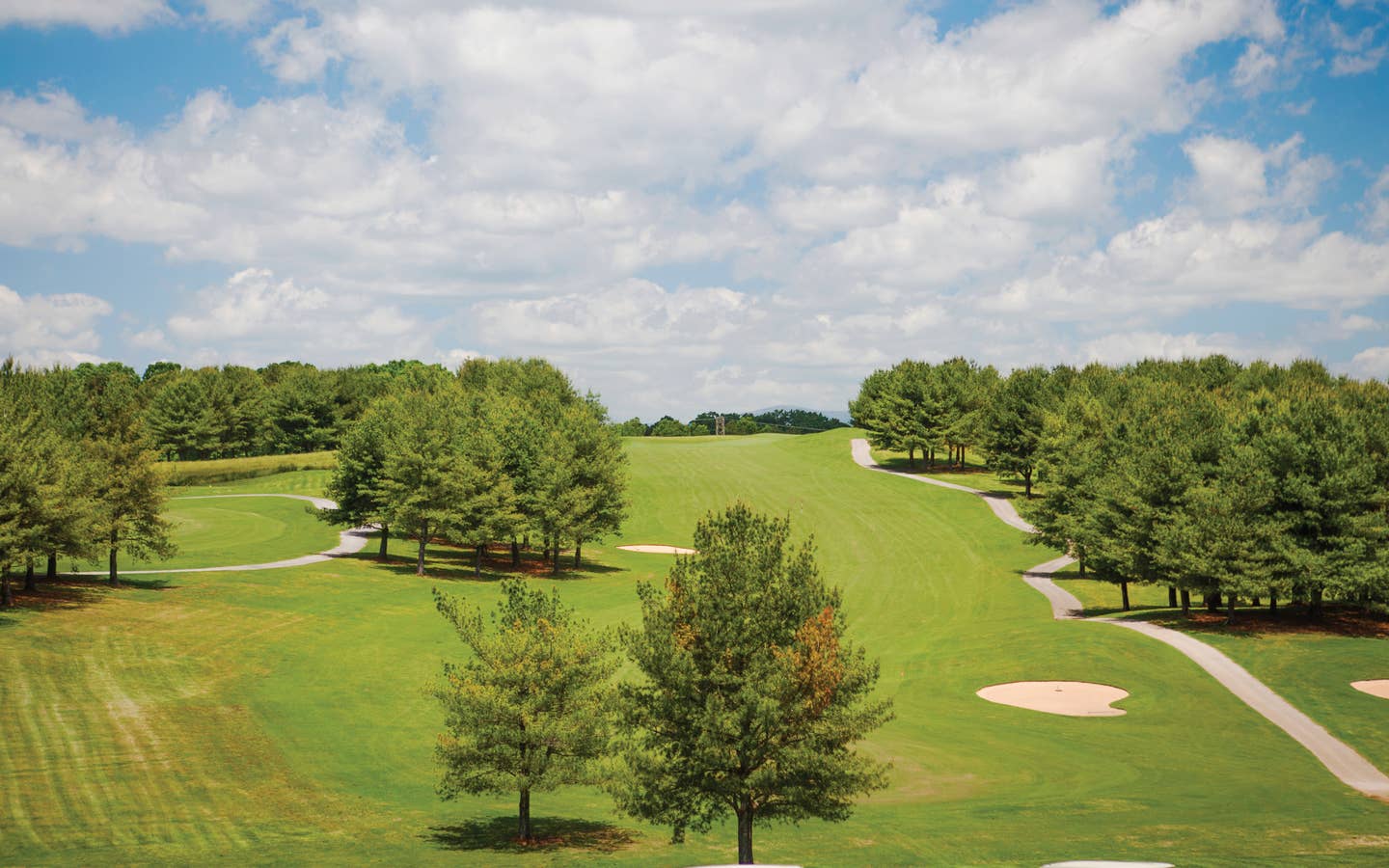 Golf course at Apple Mountain Resort in Clarkesville, GA