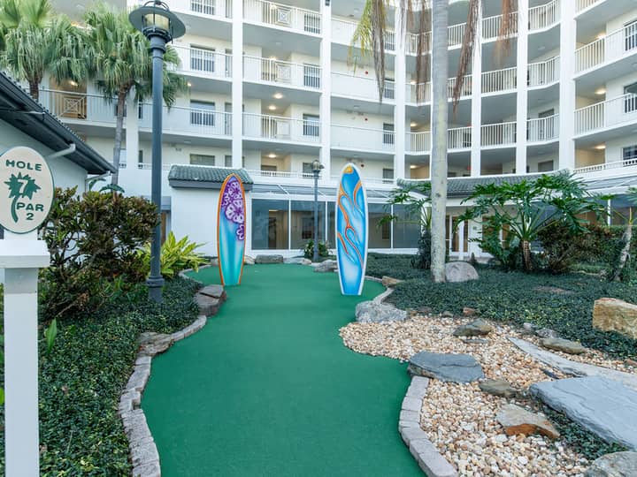 Mini golf at Cape Canaveral Beach Resort.