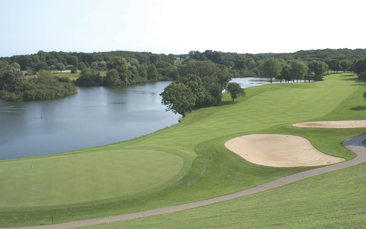 Golf course at Lake Geneva Resort in Wisconsin.