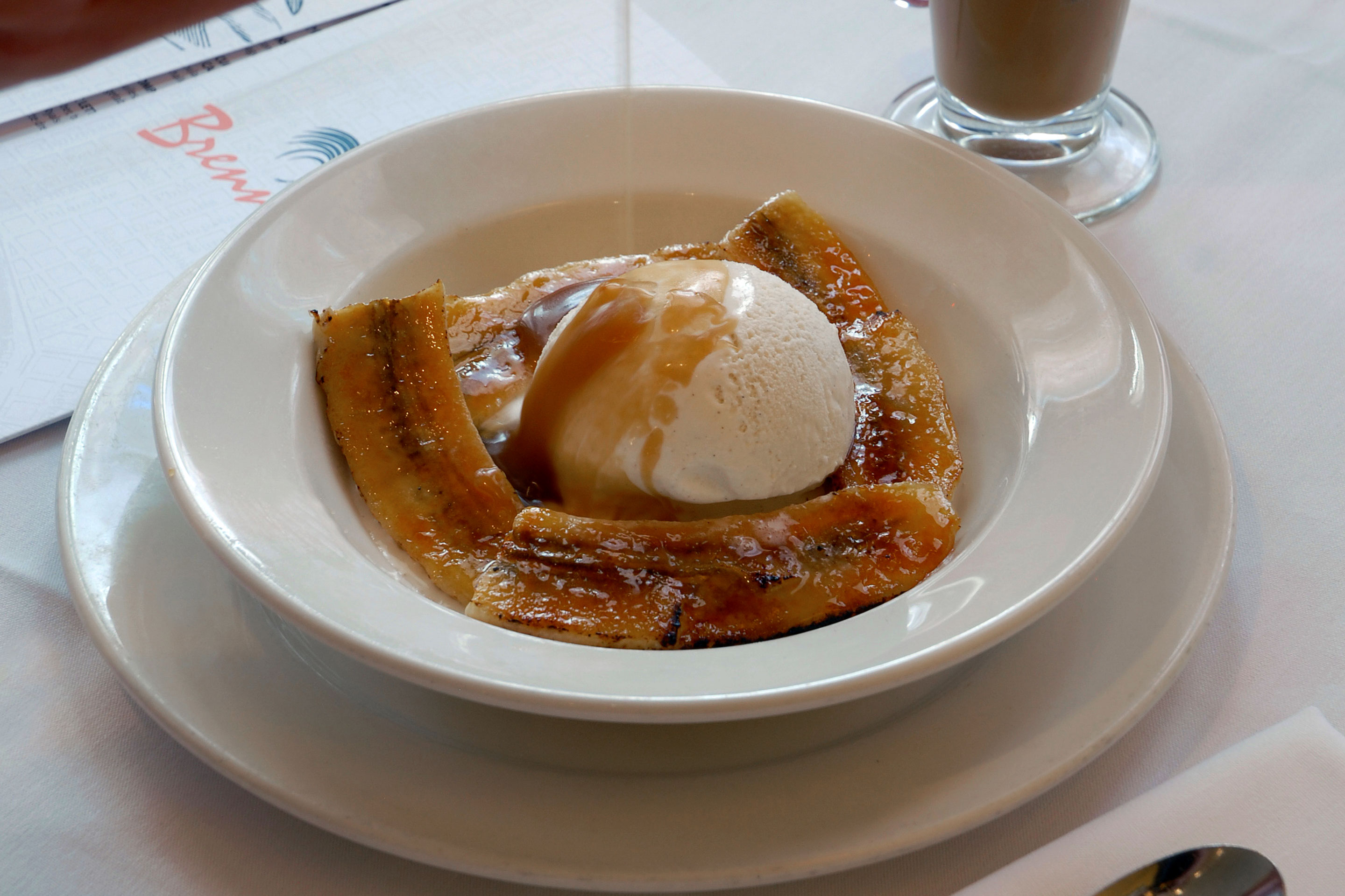 Brennan's famous Banana Foster dish.
