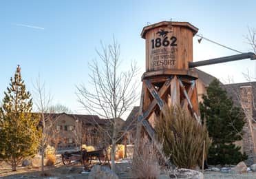 Original 1862 Water Tower at David Walley's Resort in Genoa, Nevada