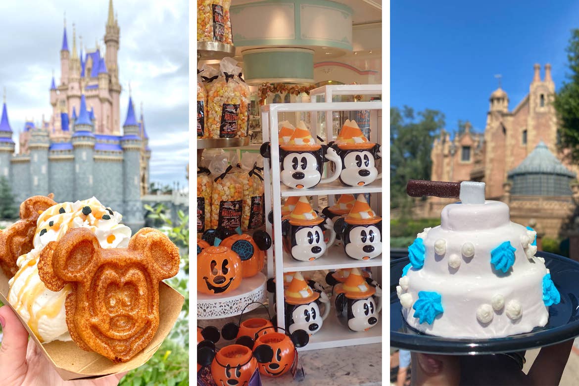 Various festive treats, tricks and gifts in the Magic Kingdom for the Fall season at Walt Disney World.