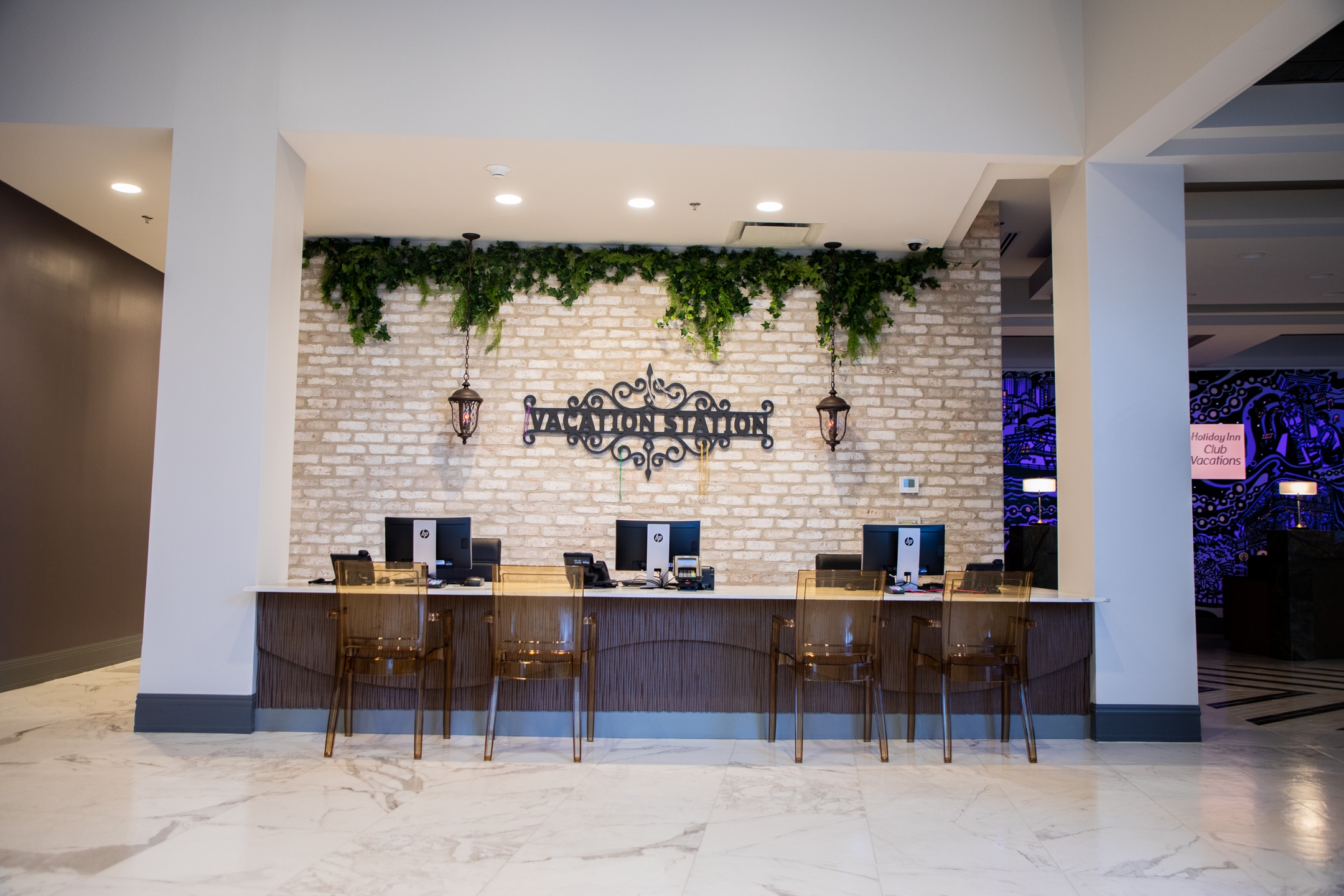 Vacation Station area at New Orleans Resort in Louisiana.