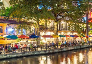 San Antonio River Walk near Hill Country Resort.