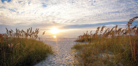 Beach views at Cape Canaveral Beach Resort