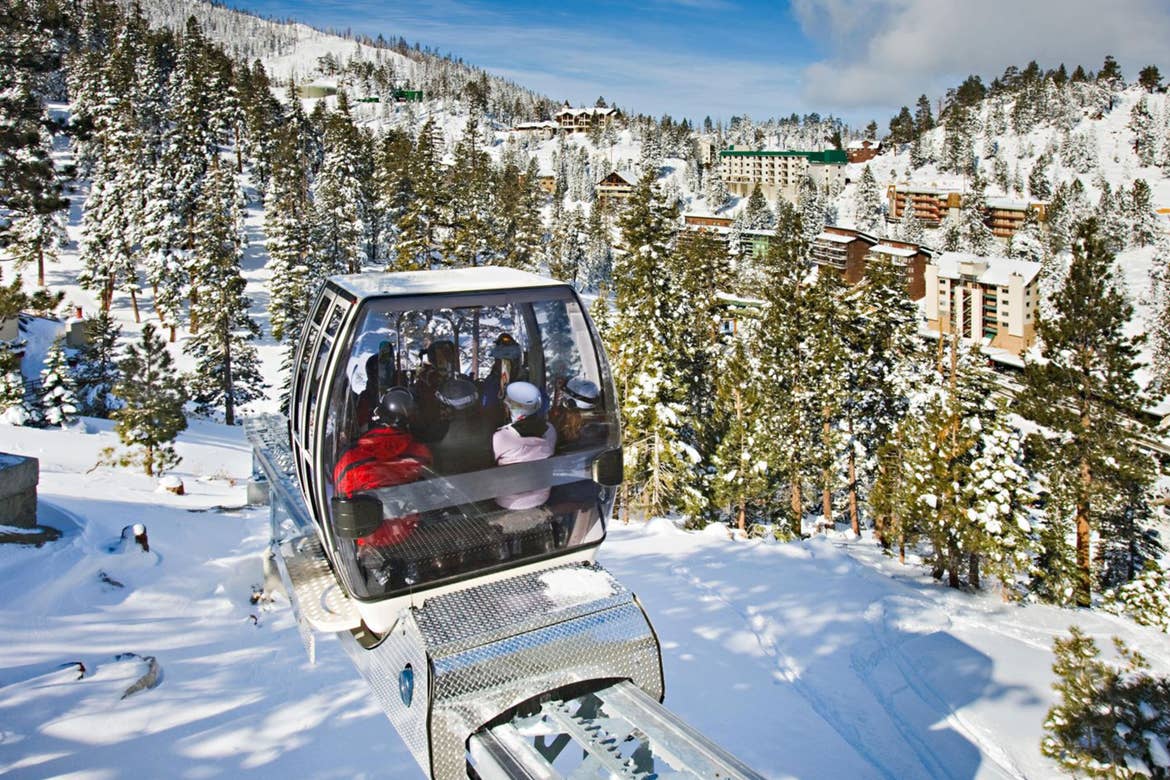 Skier Express at Tahoe Ridge Resort. Photo courtesy of IHG®