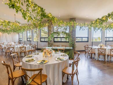 Aerial view of lazy river