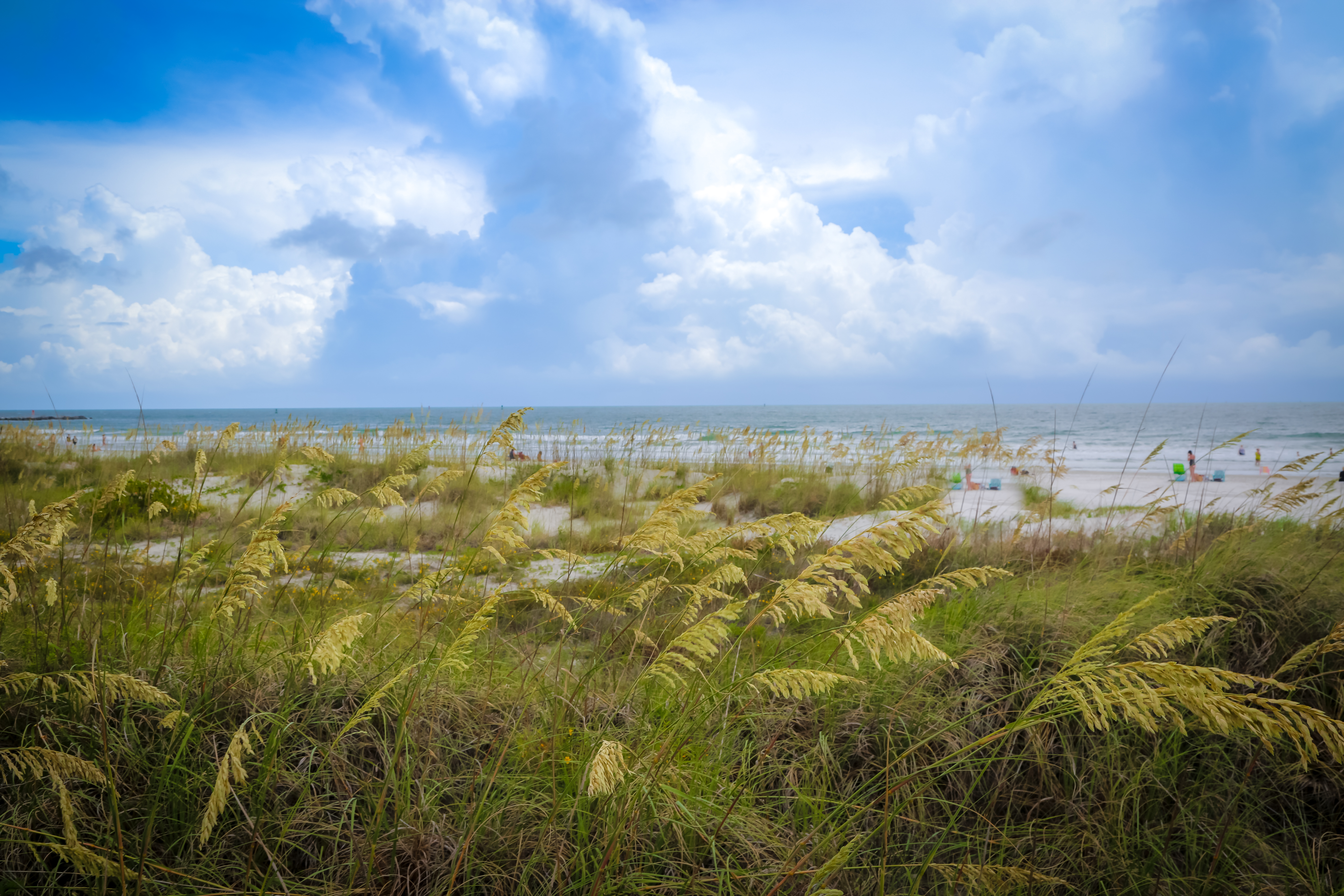 View of the beach from Cape Canaveral Beach Resort