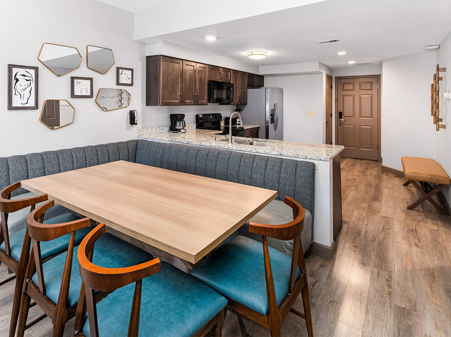 Diving area in a Ridge Pointe villa at Tahoe Ridge Resort