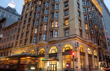 Exterior image of our New Orleans resort in the twilight hour.