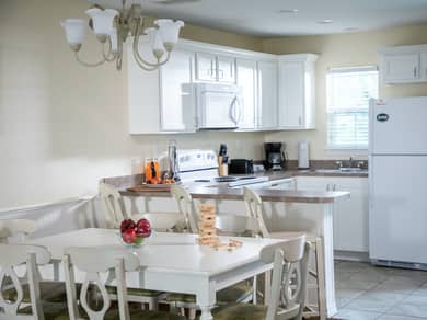 Oak n Spruce kitchen and dining area