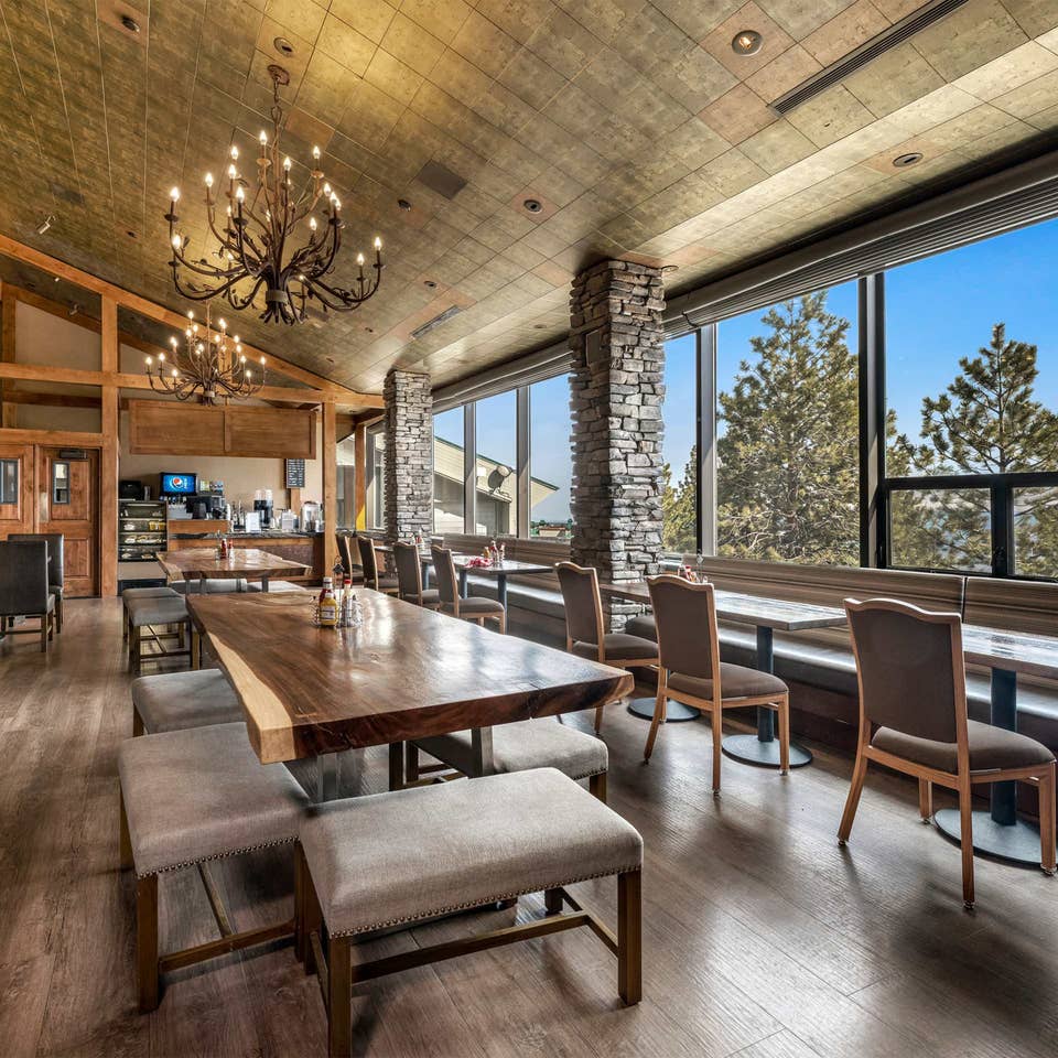 Interior view of the Bistro at Tahoe Ridge Resort in Stateline, NV