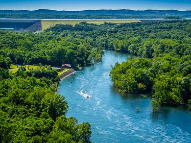 river in Branson, MO