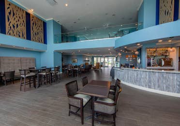 Cafe at Galveston Seaside Resort.