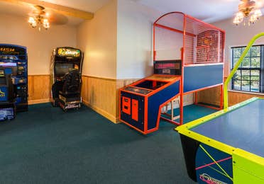 Arcade at Apple Mountain Resort in Clarkesville, GA