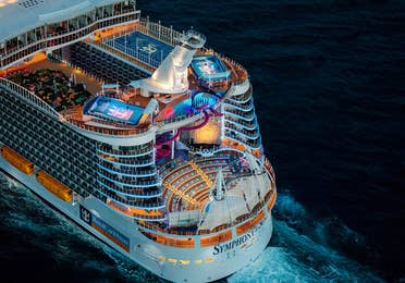 Royal Caribbean Symphony of the Seas® Cruise ship. 