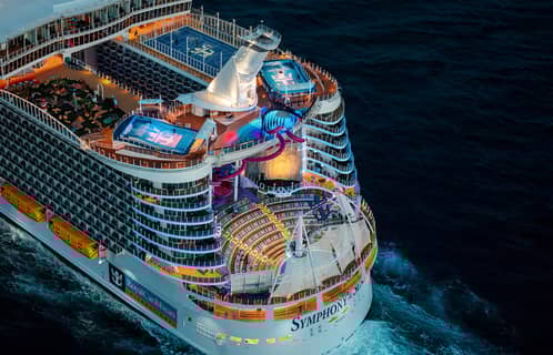 Royal Caribbean Symphony of the Seas® Cruise ship.