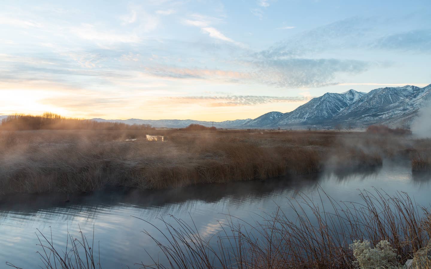 Lakefront views from David Walley's Resort in Genoa, Nevada