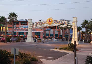 Pier Park entrance in Panama City Beach