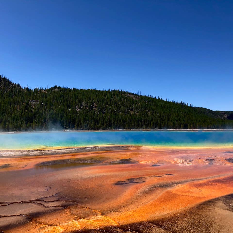Grand Prismatic Spring at Yellowstone
