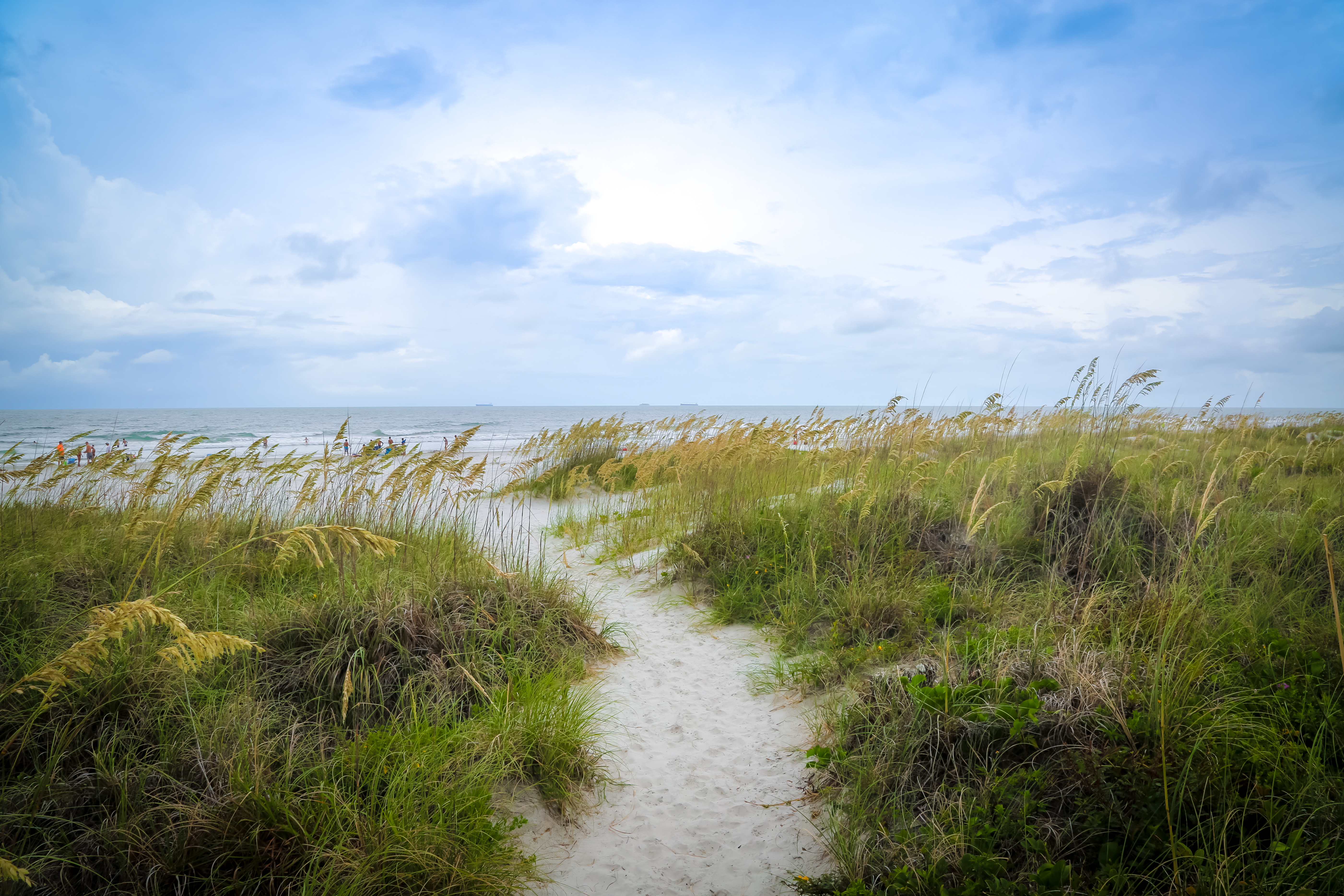 Beach view from Cape Canaveral Beach Resort