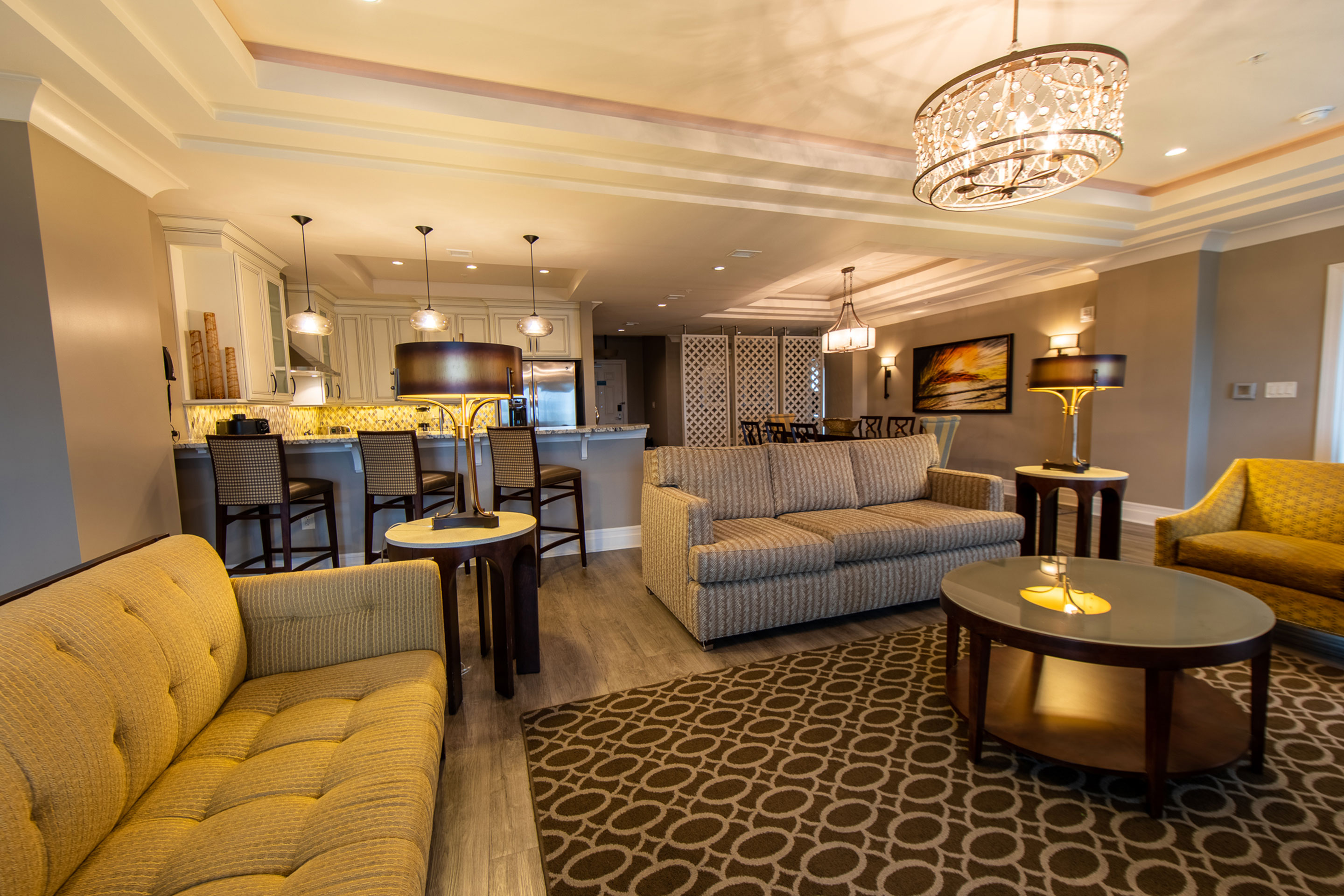 Interior shot of Myrtle Beach Villa.