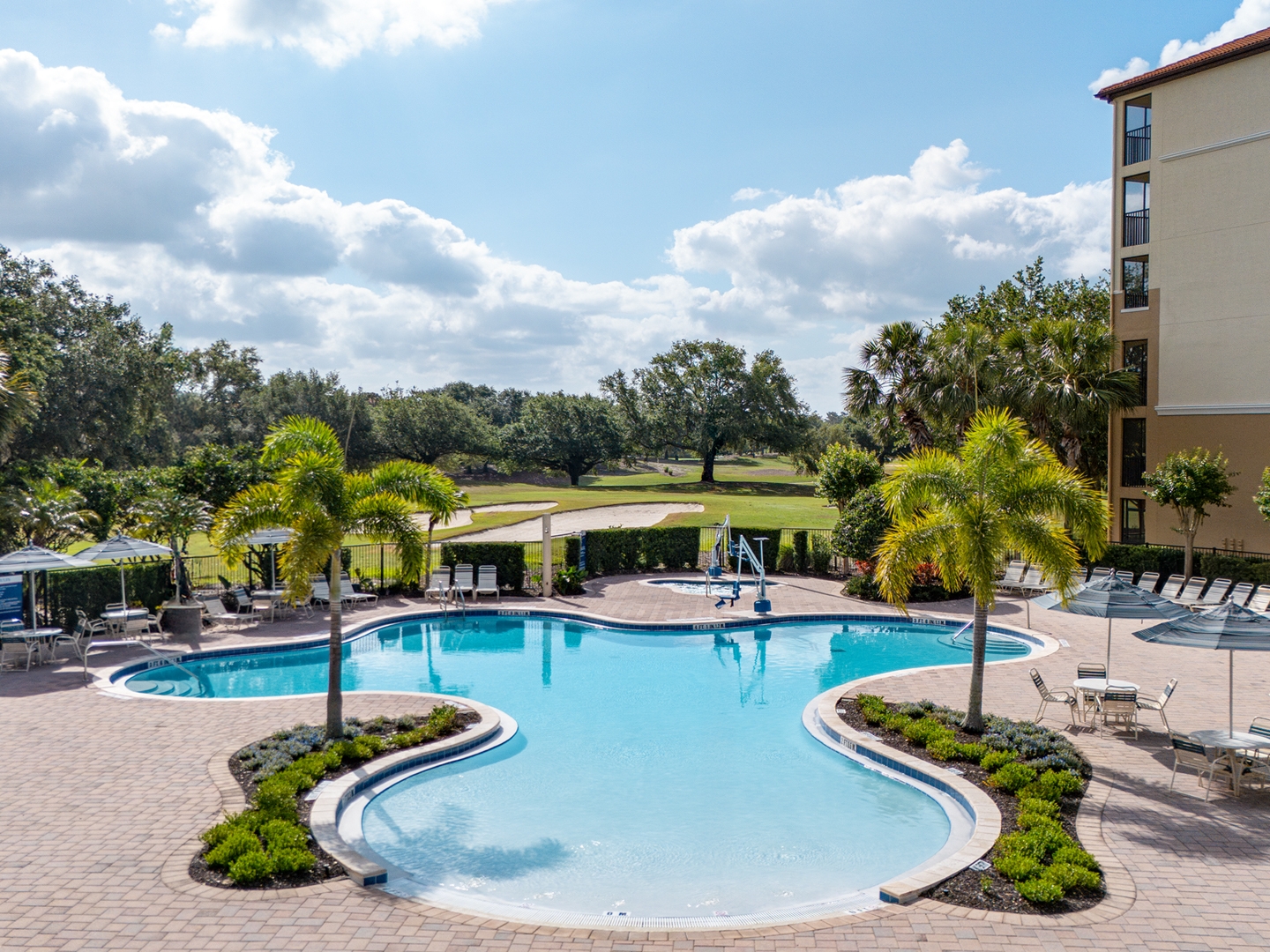 East village pool at Orange Lake Resort in Orlando, FL