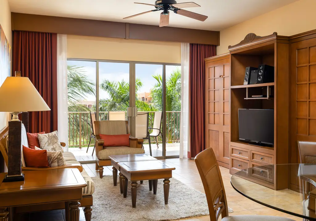Room 451 1 Bedroom Suite Ocean View at The Royal Haciendas by Holiday Inn Club ...