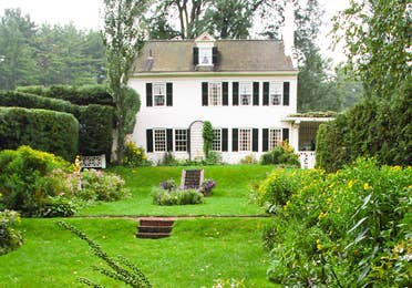 exterior view of Saint-Gaudens National Historical Park
near Mount Ascutney Resort in Brownsville, VT.