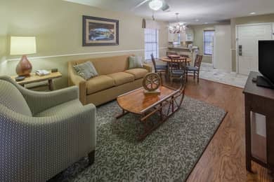 Living room at Hill Country Resort