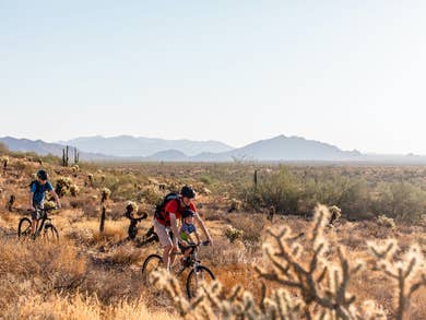 Hike the red clay trails of Arizona