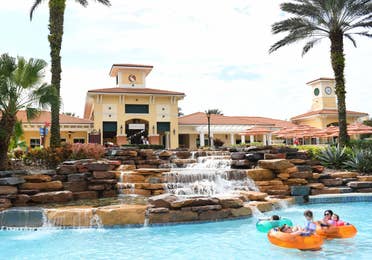 Lazy river at Orange Lake Resorts.