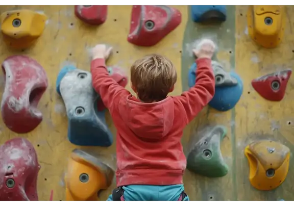 Children climbing play structures at Children’s Museum of Phoenix Arizona.