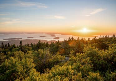 Sunrise at Cadillac Mountain, Acadia National Park