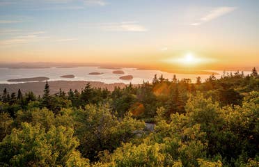 Sunrise at Cadillac Mountain, Acadia National Park