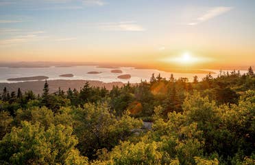Sunrise at Cadillac Mountain, Acadia National Park