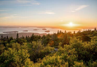 Sunrise at Cadillac Mountain, Acadia National Park