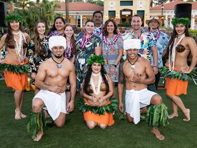 luau performers and events team