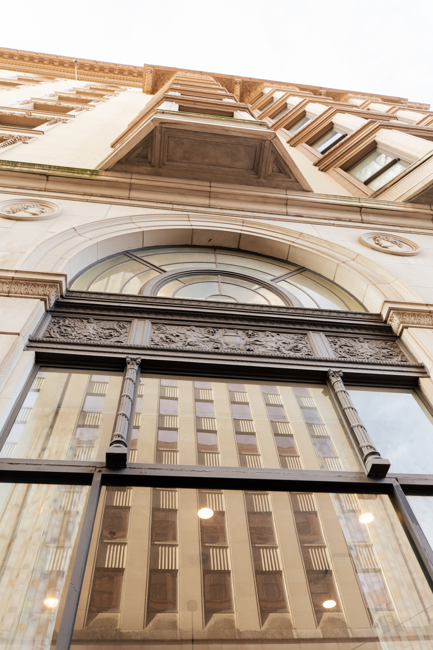 Exterior view of property building at New Orleans Resort in Louisiana.