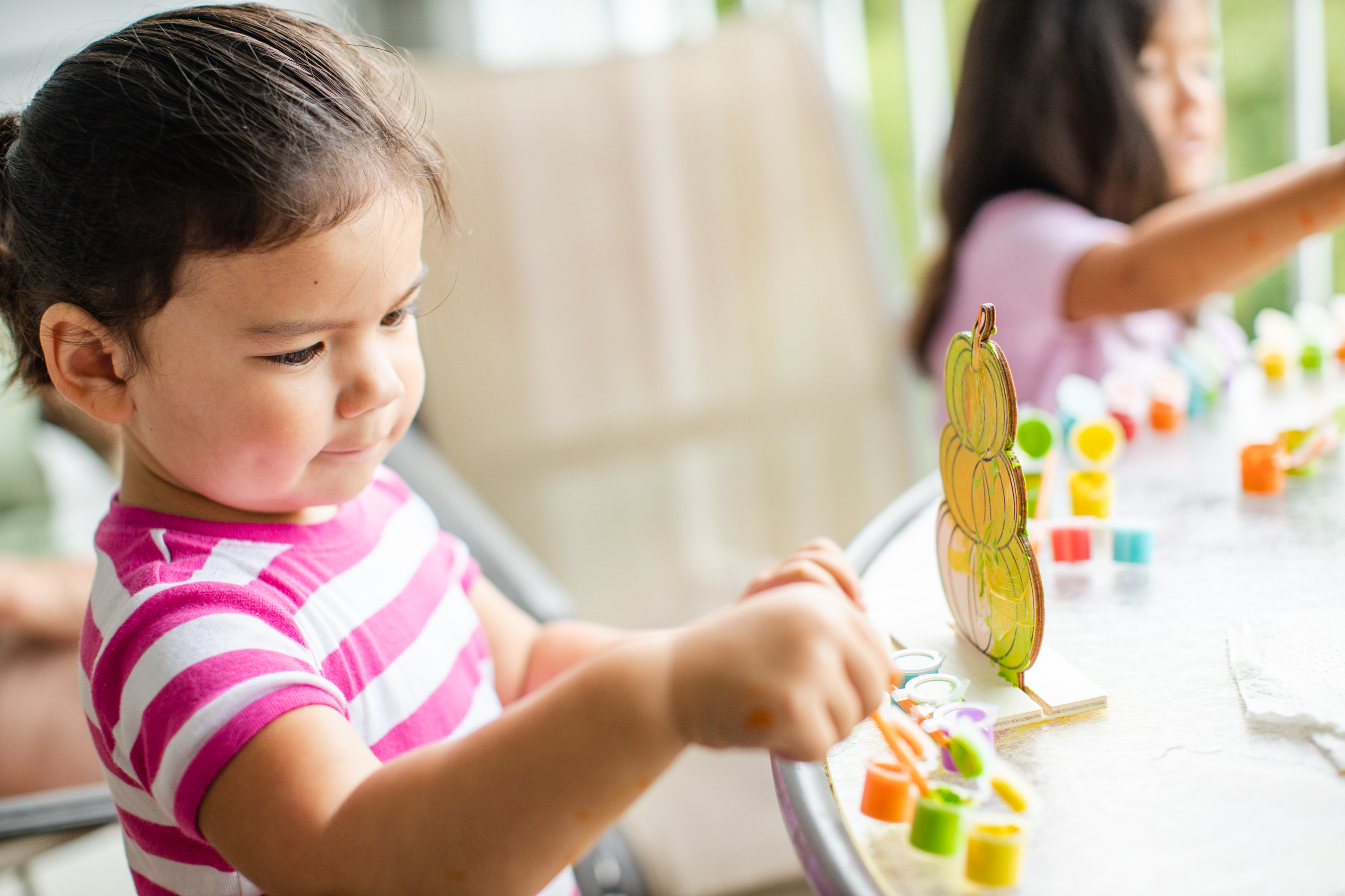 Angelica's youngest daughter painting.