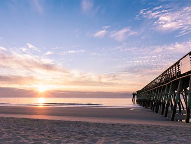 Myrtle Beach at sunset