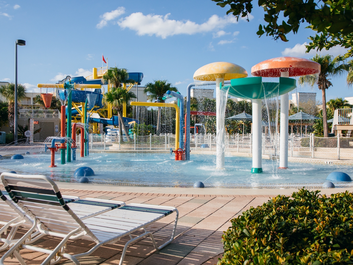 Children's pool at Cape Canaveral Beach Resort in Florida.
