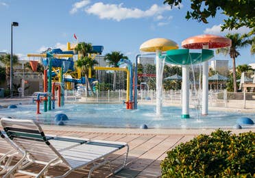 Children's pool at Cape Canaveral Beach Resort in Florida.