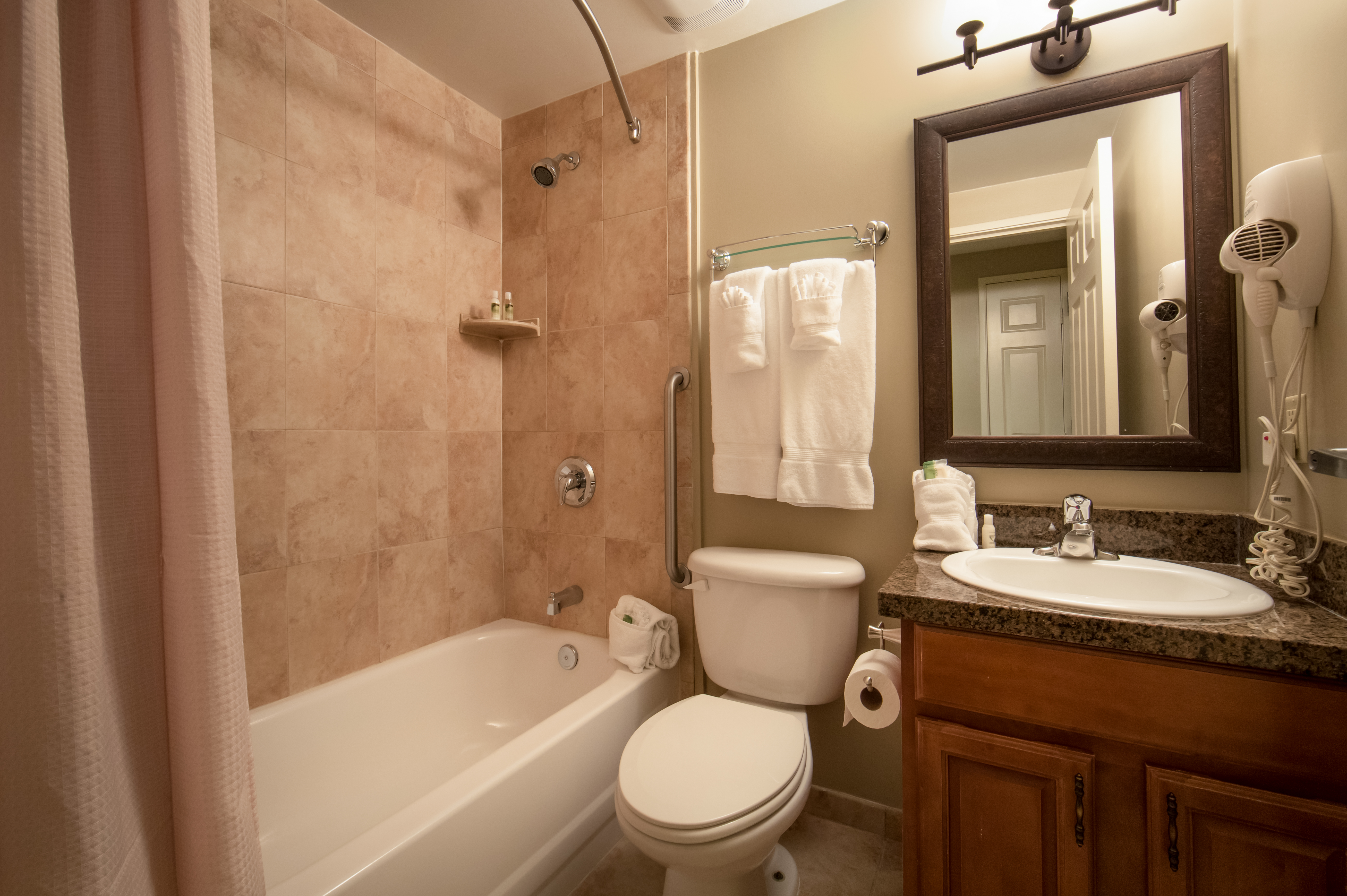 Bathroom in a two-bedroom villa at Mount Ascutney Resort in Brownsville, VT
