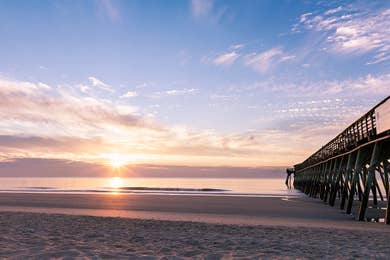 Myrtle Beach at sunset